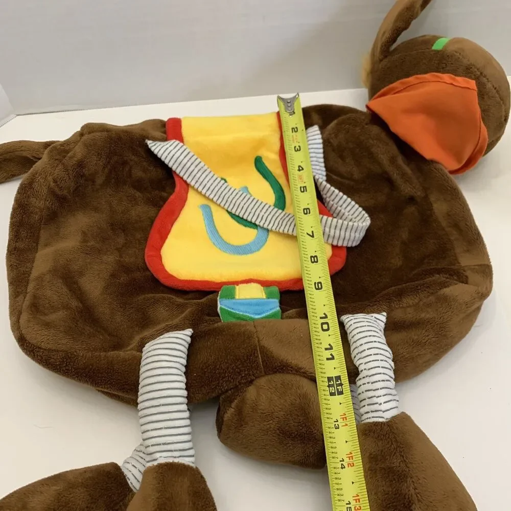 Sassafras Overnight Tote Bag Horse Plush Pony Kids  18” Long Duffle